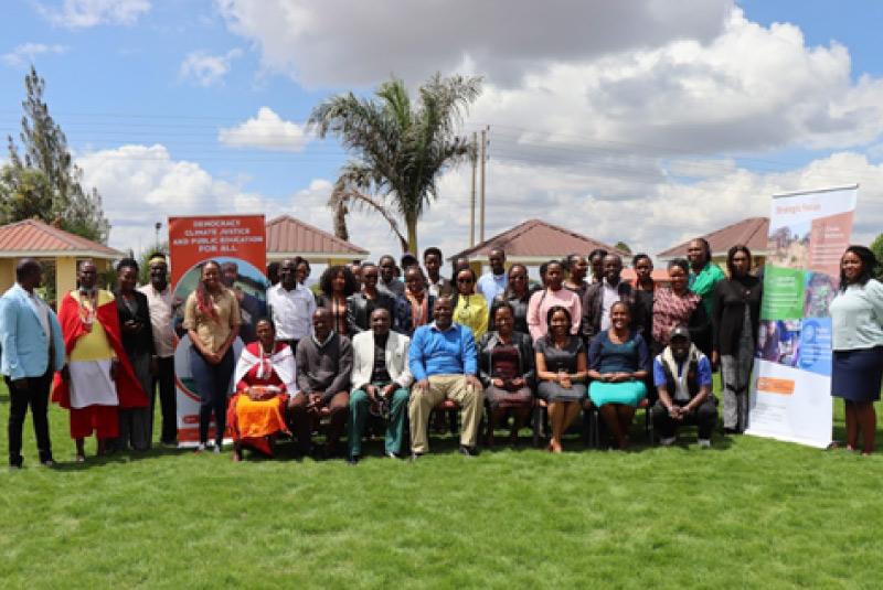 Democracy, Climate Justice and Public Education for All Programme, Kajiado County